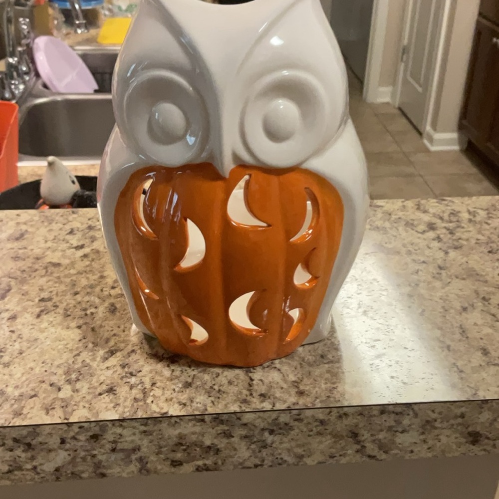 COPY - Brand new Yankee Candle Owl Jar candle holder.